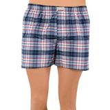 Renkli Pamuklu Poplin Kumaş Büyük Beden Battal Erkek Boxer Külot, 4XL, ÖZ1134-198IGP102764