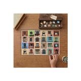 Renkli Pencere Kolajı Tasarımı 240 Parça Ahşap Puzzle Ahşap Kutuda MP01181