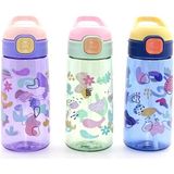 Renkli Pipetli Suluk 600 ml Bpa Içermez ALK2968 - Seçenek