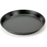 Renkli Pizza ve Tart Kalıbı 28 Cm, Pratik ve Şık Mutfak Gereçleri - Açık Beyaz - Gri - Seçenek 1