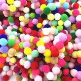 Renkli Ponpon Minik Boy Rengarenk 1.5 CM (50 Adet)
