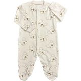 Renkli Puset Unisex Bebek Penye Tulum Koala - 3-6 Ay - Kahverengi