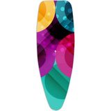 Renkli Rainbow Ütü Masası Kılıfı Bezi 50X135CM, Şık ve Koruyucu Tasarım - Seçenek 1