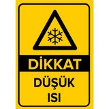 Renkli Reklam Dikkat Düşük Isı Levhası (Sac Malzeme) - 25 x 35 Cm