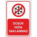 Renkli Reklam Düşük Isıda Saklanmaz Levhası (Sac Malzeme) - 25 x 35 Cm