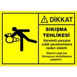 Renkli Reklam Sigara Ve Ateşle Yaklaşmak Yasaktır Levhası (Sac Malzeme) - 25 x 35 Cm