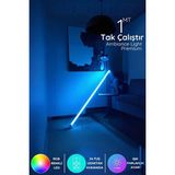 Renkli Rgb LED Şerit Tube Light Uzaktan Kumandalı Aydınlatma Lambası