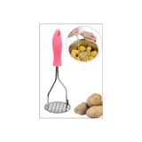 Renkli Saplı Metal Patates Ezici (4490)
