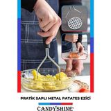Renkli Saplı Metal Patates Ezici - Seçenek 1