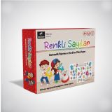 Renkli Sayılar (Aile Kutu Oyunu - Matematik - Toplama - Çarpma - Bölme - Çıkarma - Oyuncak - Aile Kutu Oyunu)