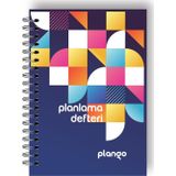 Renkli Şekiller Günlük Planlayıcı Defter - Daily Planner - Ders Çalışma Planlayıcı Defteri - Planlam