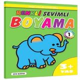 Renkli Sevimli Boyama -1 (3+Yaş) 614984