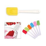 Renkli Silikon Spatula - BÜYÜK BOY MUTFAK YARDIMCISI