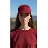 Renkli Spor Şapka Arkadan Ayarlamalı Kadın Şapka Cap Bordo