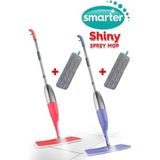 Renkli Sprey Mop Seti, 2 Yedekli, Çok Renkli, Temizlik Kolaylığı - Altın - Seçenek 1