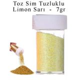 Renkli Toz Sim Tuzluklu 7 Gr 1 Adet Renkli