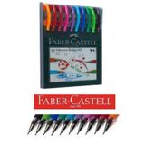 Renkli Tükenmez Kalem Iğne Uçlu 10 Renk Faber Castel Tükenmez Kalem 1425 10 Renk Faber 1 Paket