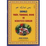 RENKLİ YASİN TEB. VE KORUYUCU SURELER YAS-36 ( RAHLE BOY ) - PAMUK YAYINCILIK