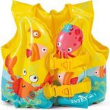 Renkli Yüzme Yeleği, Şişme Can Yeleği, 41X30 Cm, Denizde Güvenle Yüzme Keyfi - Altın - Seçenek 1