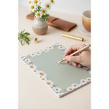 Renkli Zeka A5 Çiçek Notepad – 110 Gr Kalın Kağıt Bloknot 50 Yaprak Not Defteri