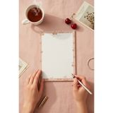 Renkli Zeka A5 Kiraz Desenli Notepad – 110 Gr Kalın Kağıt Bloknot 50 Yaprak Not Defteri