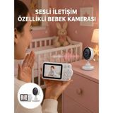 Renklime 2.8 Inç Ekranlı Bebek Kamerası Gece Görüşlü ve Sesli Iletişim Yeni Nesil