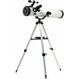 Renklime -76X700 Profesyonel Aynalı Uzay Teleskopu-Beyaz ( Lisinya )