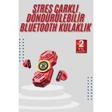 Renklime Bluetooth Kulaklık Stres Çarkı Anc Özellikli Gaming Kulaklık
