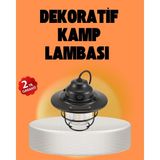 Renklime Çam Kozalağı Şekilli Retro Kamp Gece Lambası
