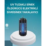 Renklime Çevre Dostu Elektrikli Sivrisinek Öldürücü Lamba – 50M² Etki Alanı