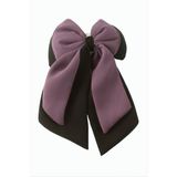 Renklime Çift Katlı Fiyong Otomatik Toka 16 cm - 100 cm - Lila