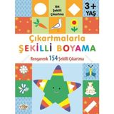 Renklime Çıkartmalarla Şekilli Boyama 3 Yaş Üstü