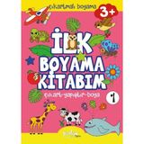 Renklime Çıkartmalı Ilk Boyama Kitabım 3+ Yaş-1