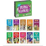 Renklime Çocuklar Için Popüler Klasikler 10 Kitap + Soru Kitapçığı