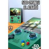Renklime Çocuklara Özel 666 Oyunlu X6 Atari Video Izleme ve Müzik Dinleme