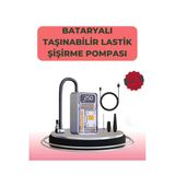 Renklime Çok Fonksiyonlu Araç, Bisiklet, Top Uyumlu Elektrikli Hava Pompası