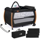 Renklime Comfymax Power Park Yatak Oyun Parkı 70X110 - Cosmos Black
