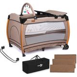Renklime Comfymax Power Park Yatak Oyun Parkı 70X110 - Wood Brown