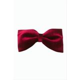 Renklime Fiyong Kadife Otomatik Toka 14 cm - 100 cm - Bordo