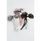 Renklime Inci Kalp Fiyong Otomatik Toka 17 cm - 100 cm
