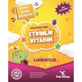 Renklime Kolaydan Zora Etkinlik Kitabım - Labirentler