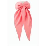 Renklime Kuyruklu Fiyong Otomatik Toka 28 cm - 100 cm - Açık Pembe