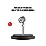 Renklime Masaj Uçlu Yüksek Basınçlı Duş Başlığı Spa Etkili