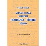 Renklime Miftah-I Lisan Manzum Fransızca Türkçe Sözlük