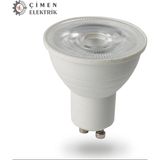 Renklime Noas YL91 0707 M Mercekli 7W LED Çanak Ampül 4000K GU10 Duy