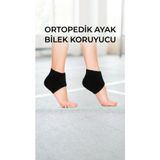Renklime Ortopedik Topuk Dikeni Destekli Silikonlu Çorap 2'li Set