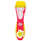 Renklime Pembe Karaoke Mikrofonu
