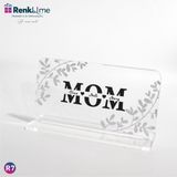 Renklime Pleksi Masa Üstü Mom 3