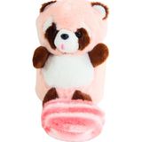Renklime Rakun Peluş Anahtarlık