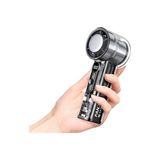 Renklime Şeffaf Kasa El Fanı | 5V 2A | 100 Kademeli Hava Akışı | Type-C Girişli - Lisinya